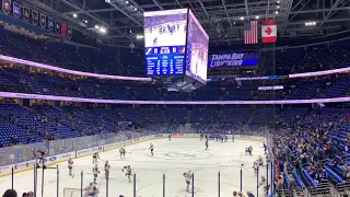 Tampa Bay Lightning Warmups 1/9/20 vs Arizona Coyotes