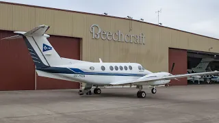 Beechcraft King Air B200, LV-YCS, Ferry Flight, San Fernando - Luján
