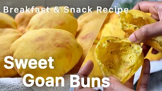 Authentic Goan Sweet Buns | Breakfast Recipe | Snack Recipe