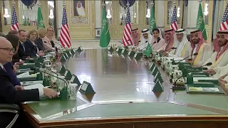 President Biden Meets With Saudi Crown Prince Mohammed bin Salman