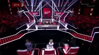 Damir/Daniel/Elizabeth.'Эх, дороги'.The Voice Kids Russia 2016.