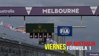 Esto pasó en las prácticas del viernes del GP de Australia F1 2023