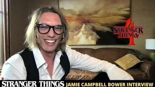 Stranger Things Season 4 Interview- Jamie Campbell Bower