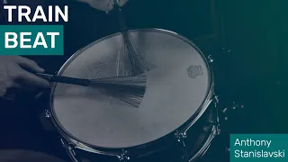 How to Play a Train Beat with Brushes - Free Drum Lesson