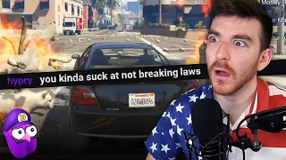 GTA 5 Chaos Mod but if I break the law I explode (VOD)