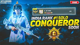 🔥DAY-3 Platinum To Conqueror In BGMI ! BGMI Solo Conqueror Tips And Tricks C6S17