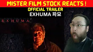 Exhuma (2024) #파묘 Movie Trailer - REACTION!