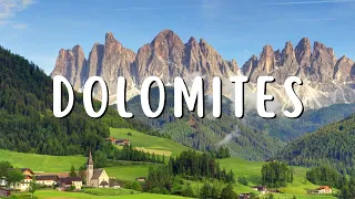 DOLOMITES - Italy | Relaxation Film | Peaceful Calm Music | Nature 4k Video UltraHD