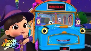 Ruedas en el bus halloween música para niños por Boom Buddies Español