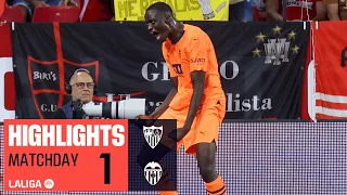 Highlights Sevilla FC vs Valencia CF (1-2)