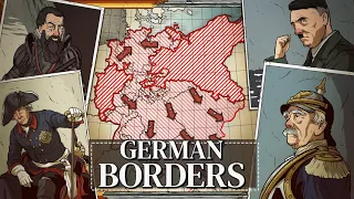 Evolution of German Borders | Animated History