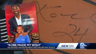 Kobe Bryant made Milwaukee man's wish come true