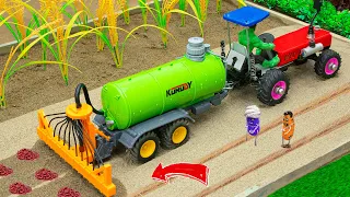 DIY tractor making automatic plant Watering Machine | Amazing farming creative | @SunFarming