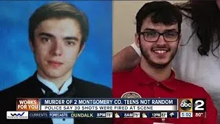 Murder of Montgomery County teens determined not random by police