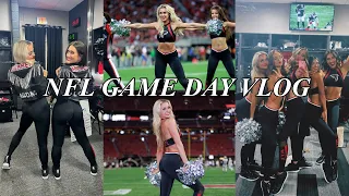 behind the scenes of an NFL Cheerleader on game day! (season opener)