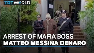 Italy's most wanted mafia boss arrested after 30 years on the run