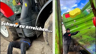 Jetzt ist der 🚜 wieder Einsatzbereit | Fettpresse und Hochdruckreiniger am Limit🔥 | Farmvlog #98