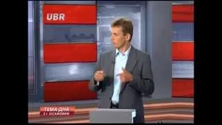 Руслан Бортник в программе Искандера Хисамова "Тема дня"