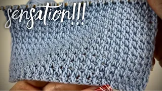 😱💥Шокирующий узор невероятной красоты! Так вы еще не вязали! 🔥KNITTING