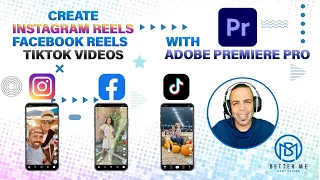 Create Instagram, Facebook Reels, TikTok Videos & Export in Adobe Premiere Pro Step by Step.