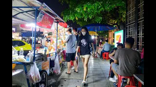 [4K] Street food at night time around Pradiphat 23 Alley, Bangkok
