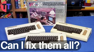 Commodore VIC-20 Repair-a-thon