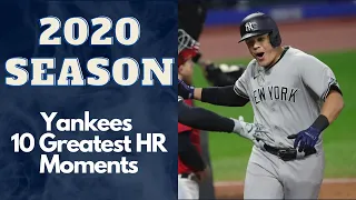 Yankees 10 Greatest Home Run Moments of 2020