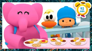 🍪 POCOYO ENGLISH - Elly's Chocolate Chip Cookies [92 min] Full Episodes |VIDEOS & CARTOONS for KIDS