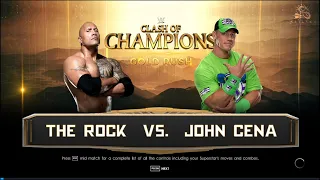 FULL MATCH - The Rock vs. John Cena in WWE 2K22 (PC) 4K