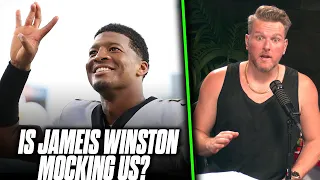 Is Jameis Winston Mocking What Everyone Thinks About Him? | Pat McAfee Reacts