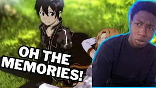 SWORD ART ONLINE All Openings (1-10) REACTIONツ |Anime OP Reaction