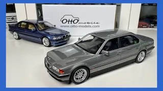 1:18 BMW E38 750LI (7 series) silver - Ottomobile [Unboxing]