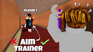 Does MM2 AIM TRAINER Actually WORK ? (Murder Mystery 2) *Voice Chat*