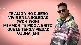 Ozuna - Amor Genuino (Letra) 4K