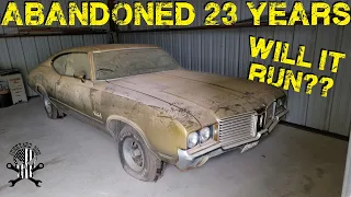 BARNFIND OLDS - Will it Run After 23 Years ABANDONED??