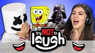 Try to Watch This Without Laughing or Grinning #74 (Ft. Marshmello) (REACT)