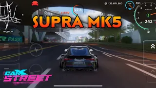 CarX Street | supra mk5🚨🔥| iPhone 13 pro max (Max Graphics)