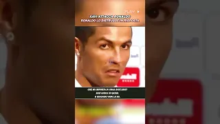 Xavi Attacca: Ronaldo Lo DISTRUGGE