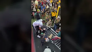 Eagles Fans Fall Out Of Bleachers For Jalen Hurts 😭