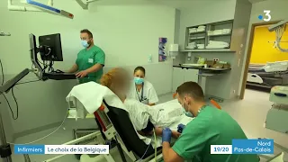 Les infirmiers préfèrent travailler en Belgique