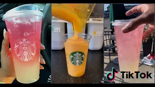 Take You mind off life with Starbucks Drinks that won't land you on the news | TikTok Compilation