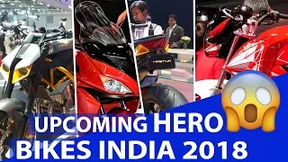 Upcoming HERO Bikes in India 2018