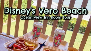 Disney's Vero Beach Resort! (Pt.1) Ocean View Room Tour & Breakfast