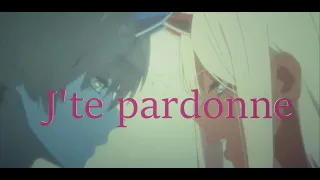 [AMV] Nightcore  - J'te pardonne ~ ( Hoshi ) ~ ( French lyrics)