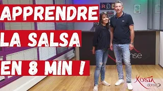 How to dance Cuban Salsa - Basic steps solo and couple