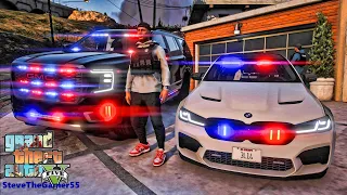 Playing GTA 5 As A POLICE OFFICER Gang Unit Patrol🔥🔥🔥||  GTA 5 Lspdfr Mod|  4K