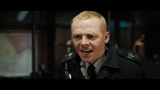 смешной отрывок из фильма: "Типа крутые легавые"(Hot Fuzz, 2007)[TFM] 22