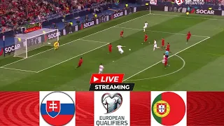 🔴[LIVE] Slovakia vs Portugal | 2024 UEFA EURO Qualifiers 2024 | Full Match Streaming FIFA 23 GAME