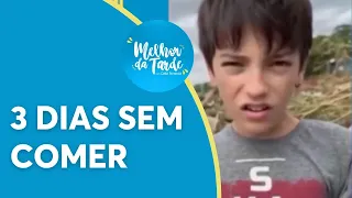 Menino passa 3 dias com os avós sem comer em árvore no Rio Grande do Sul | Melhor da Tarde