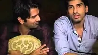 Barun, Akshay, Sanaya & Karan (Playing Games on the Sets)  ;)